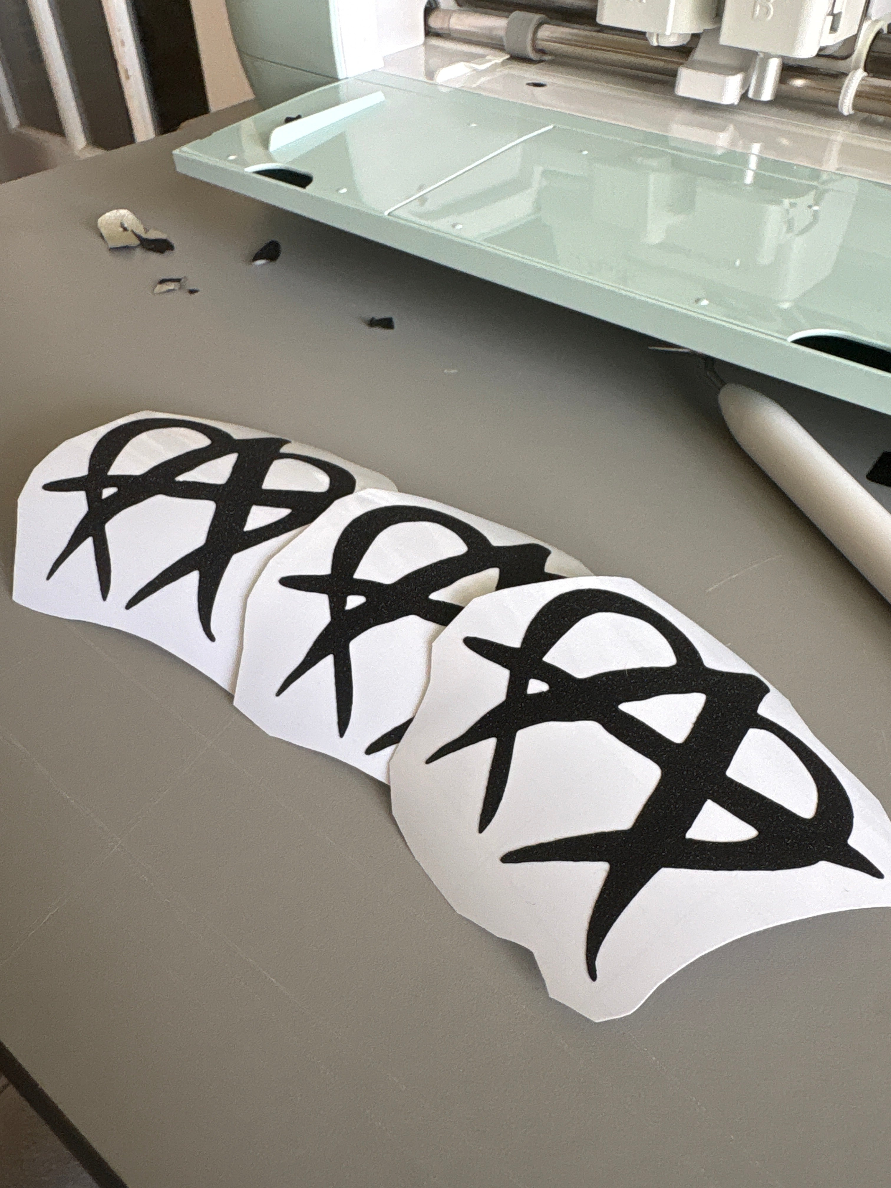 Glitter Unmanageable sticker (1pc)